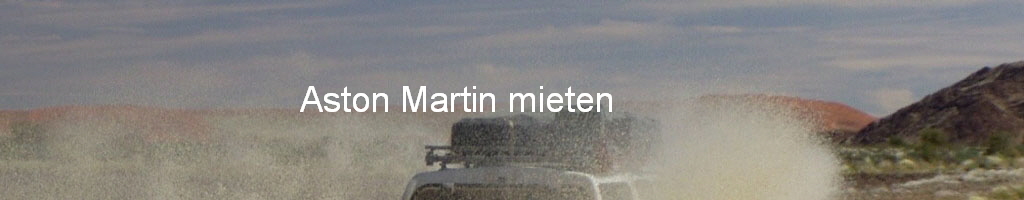 Aston Martin mieten