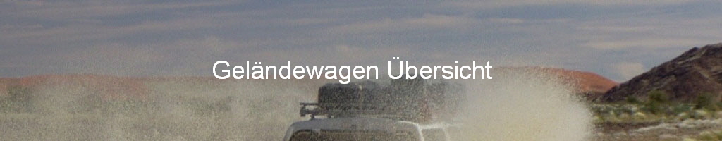 Gelndewagen bersicht